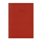 Wide, A4 napi beosztású határidőnapló, Bordó