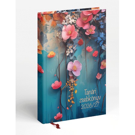 Tanári zsebkönyv 2026-2027, Floral