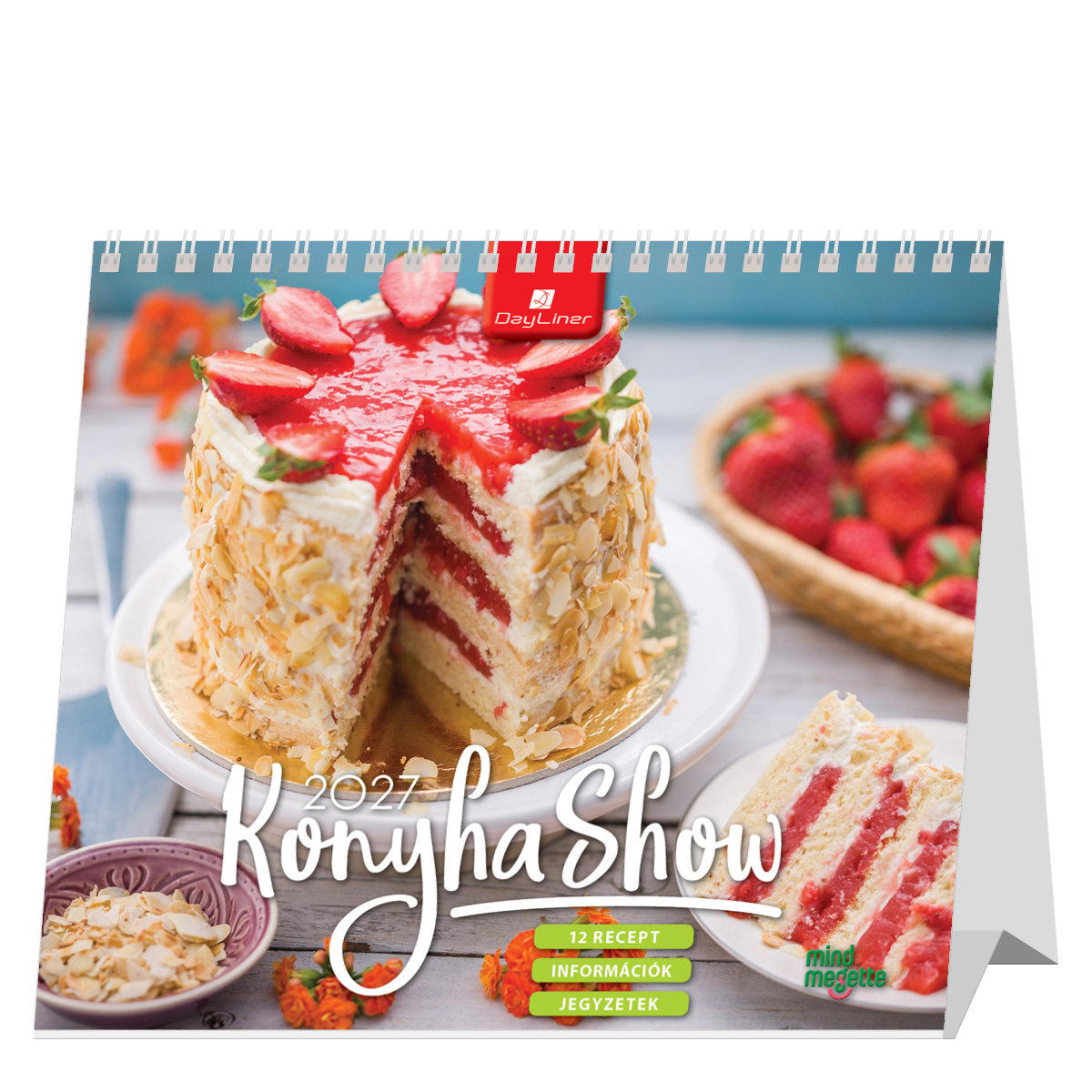 KonyhaShow - Mindmegette, álló mini asztali naptár KonyhaShow - Mindmegette, álló mini asztali naptár