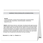 KonyhaShow - Mindmegette, álló mini asztali naptár KonyhaShow - Mindmegette, álló mini asztali naptár