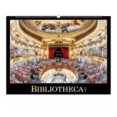 Bibliotecha, képes Falinaptár 2027