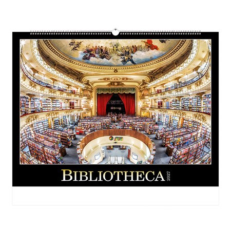 Bibliotecha, képes falinaptár 2027