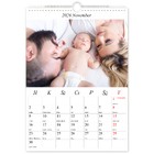 Egyedi falinaptár - Fehér