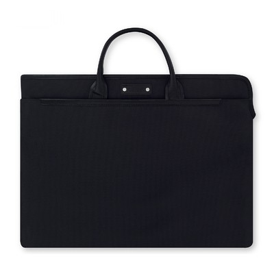 Filofax Microfiber Kézitáska A4 Fekete