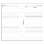 Filofax Naptárbetét Napi 1 nap / 2 oldal Dátum nélküli Personal Fehér Bianco