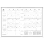 Filofax Notebookhoz Naptárbetét Havi HU A5 Fehér 2026