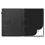 Filofax Tablet Case Borító Extra nagy Metropol Mappa Rugalmas zárószalag Fekete