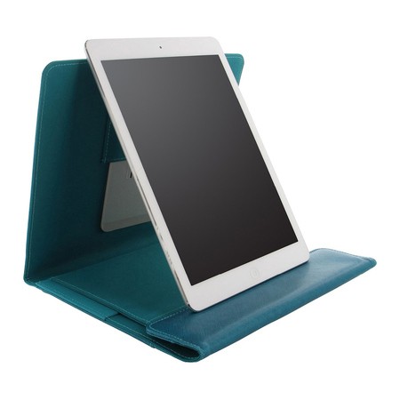 Filofax Tablet Case Borító Extra nagy Saffiano Mappa Rejtett mágnes Mappa Aquamarine