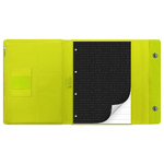 Filofax Tablet Case Borító Extra nagy Saffiano Mappa Rejtett mágnes Mappa Zöld