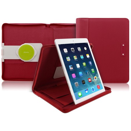 Filofax Tablet Case borító kicsi Microfiber Zip piros