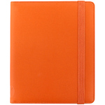Filofax Tablet Case Borító nagy Metropol Rugalmas zárószalag Narancs