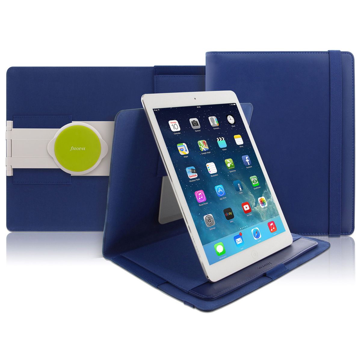 Filofax Tablet Case Borító nagy Metropol Rugalmas zárószalag Sötétkék Filofax Tablet Case Borító nagy Metropol Rugalmas zárószalag Sötétkék