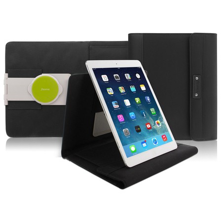 Filofax Tablet Case Borító nagy Microfiber Rejtett mágnes Fekete