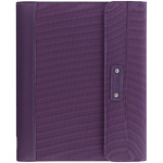 Filofax Tablet Case Borító nagy Microfiber Rejtett mágnes Lila