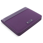 Filofax Tablet Case borító nagy Microfiber Zip lila