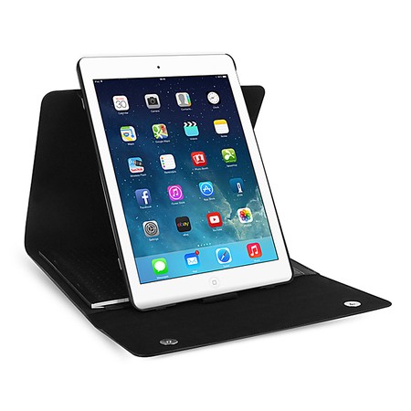 Filofax Tablet Case Borító nagy Nappa Rejtett mágnes Fekete