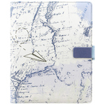 Filofax Tablet Case Borító nagy Retro Map pánt