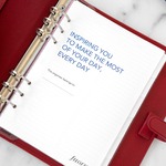 Filofax Finsbury A5 Skarlát