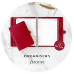 Filofax Finsbury Personal Skarlát