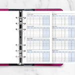 Filofax Naptárbetét Éves 4 év Personal Fehér 2027-2030 Filofax Naptárbetét Éves 4 év Personal Fehér 2027-2030