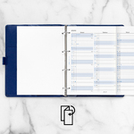 Filofax Naptárbetét Éves Vertikális A4 Fehér 2028 Filofax Naptárbetét Éves Vertikális A4 Fehér 2028