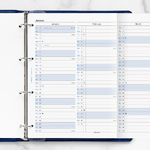 Filofax Naptárbetét Éves Vertikális A4 Fehér 2028 Filofax Naptárbetét Éves Vertikális A4 Fehér 2028