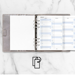 Filofax Naptárbetét Éves Vertikális A5 Fehér 2028 Filofax Naptárbetét Éves Vertikális A5 Fehér 2028