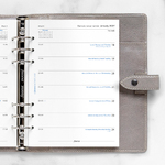 Filofax Naptárbetét Heti 1 hét / 1 oldal A5 Fehér 2027