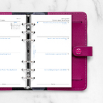 Filofax Naptárbetét Heti 1 hét / 2 oldal 5 nyelvű Personal Fehér 2027