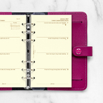 Filofax Naptárbetét Heti 1 hét / 2 oldal 5 nyelvű Personal Krém 2027