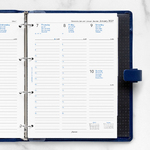 Filofax Naptárbetét Heti 1 hét / 2 oldal Oszlopos 5 nyelvű A4 Fehér 2027