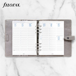 Filofax Naptárbetét Heti 1 hét / 2 oldal Oszlopos 5 nyelvű A5 Fehér Dátum nélküli Filofax Naptárbetét Heti 1 hét / 2 oldal Oszlopos 5 nyelvű A5 Fehér Dátum nélküli