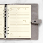 Filofax Naptárbetét Heti 1 hét / 2 oldal Oszlopos 5 nyelvű A5 Krém 2027