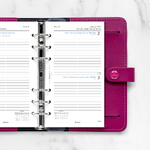 Filofax Naptárbetét Napi 1 nap / 1 oldal 5 nyelvű Personal Fehér 2027