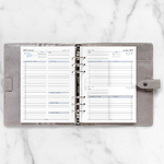 Filofax Naptárbetét Napi 1 nap / 1 oldal Business A5 Fehér 2027