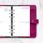 Filofax Naptárbetét Napi 2 nap / 1 oldal Personal Fehér 2027