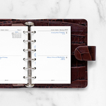 Filofax Naptárbetét Napi 2 nap / 1 oldal Pocket Fehér 2027