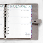 Filofax Naptárbetét + Pótlapok csomag A5 Színes Garden 2027