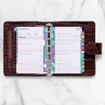 Filofax Naptárbetét + Pótlapok csomag Pocket Színes Floral 2027