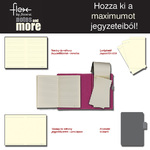 Filofax Flex Jegyzetfüzet Vékony Üres lapokkal Pocket, Krém
