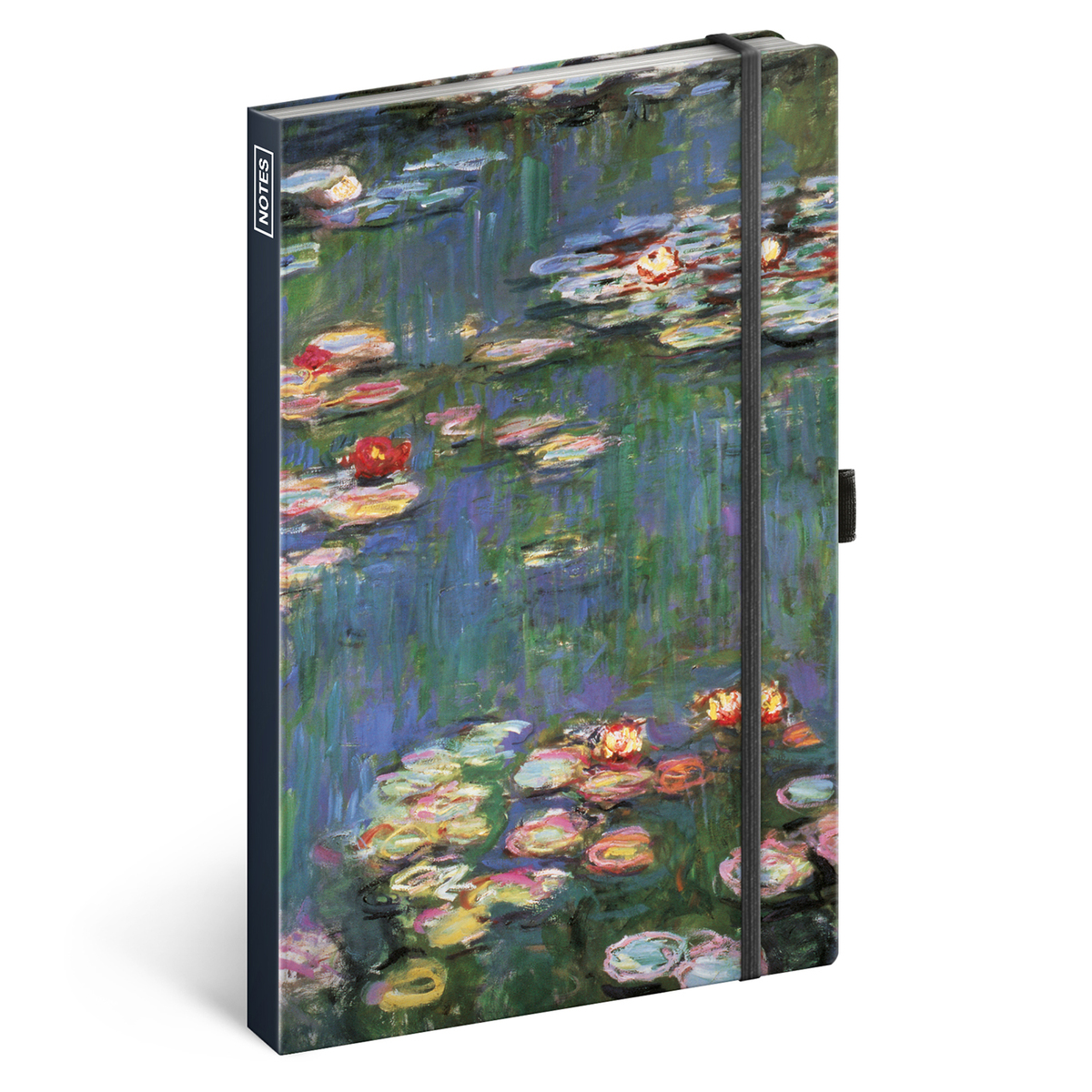 Claude Monet, keménytáblás vonalas notesz