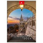 Budapest B4, képes falinaptár 2024