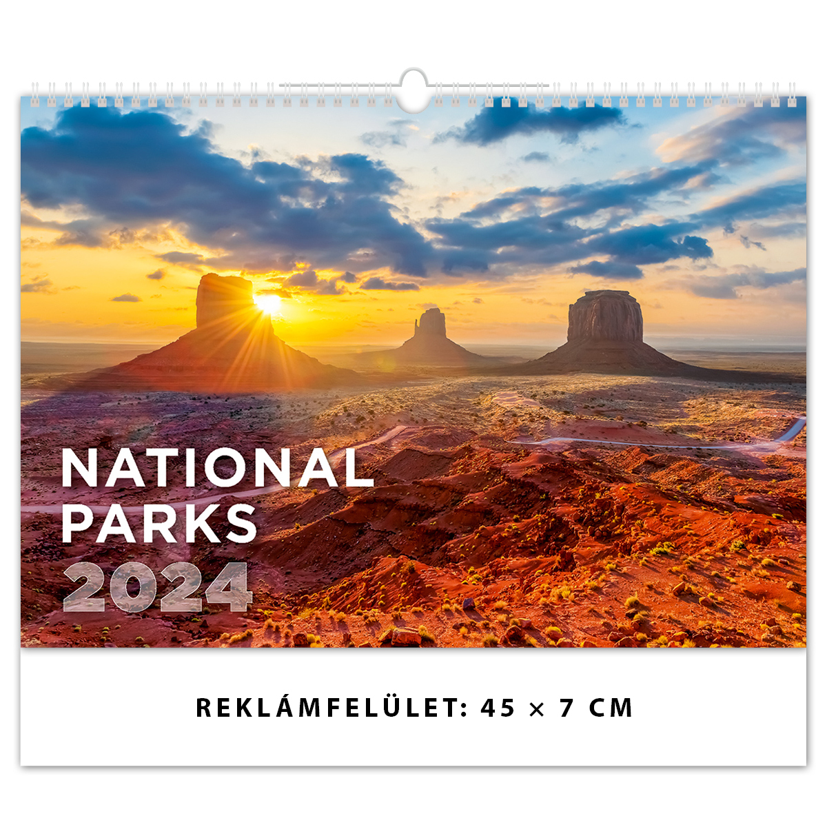National Parks, képes falinaptár 2024