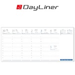 Club, fehér lapos, asztali naptár, Tömb