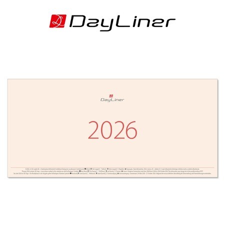 Kódex, krém (Chamois) lapos, aztali naptár, Tömb