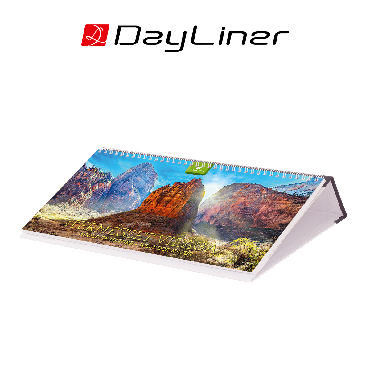 Természet világa, képes fekvő asztali naptár DL, Fekete Természet világa, képes fekvő asztali naptár DL, Fekete