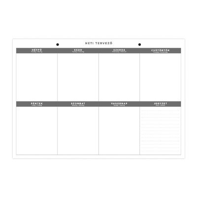 Bianco heti tervező T111-003