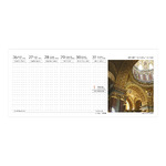 Budapest, képes álló papírtáblás asztali naptár T066