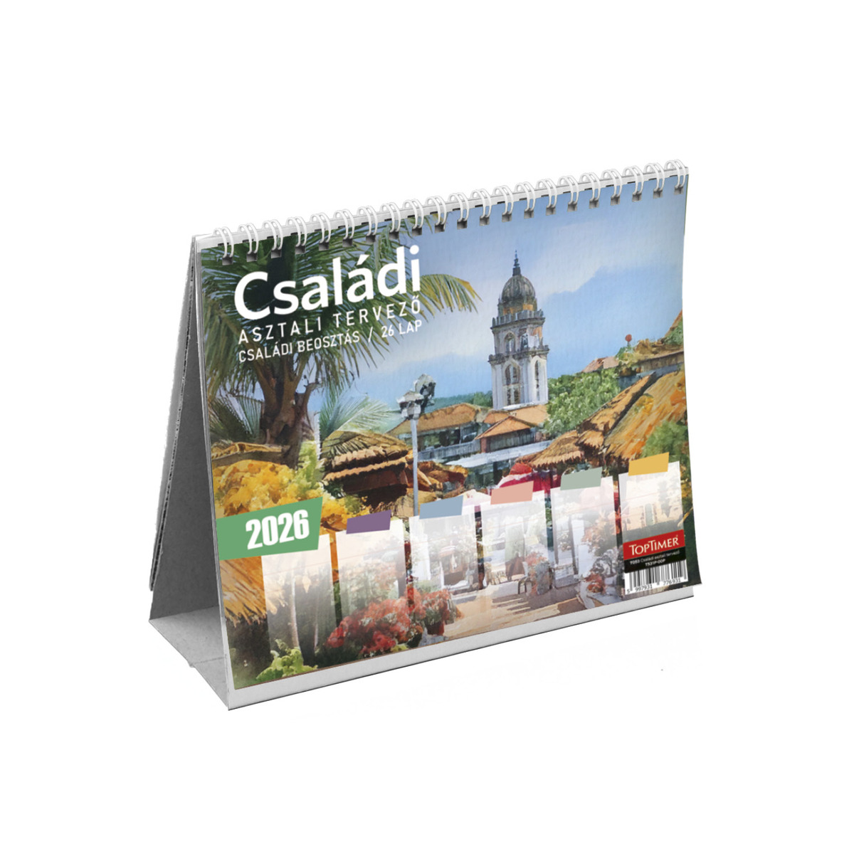 Családi asztali tervező, álló asztali naptár T053 Családi asztali tervező, álló asztali naptár T053