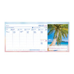 Motivációs naptár, képes álló papírtáblás asztali naptár T059